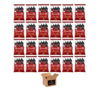 Tyrrells Lightly Sea Salted Sharing Crisps | Hand Cooked English Potato Chips, Vegetarian, Gourmet Snack Bags for Parties, Movie Nights, Picnics & Office - (Case of 24, Sweet Chilli & Red Pepper 40g)