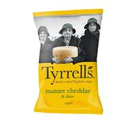 Tyrrell's Mature Cheddar & Chives 150 g (Pack of 4 x 150 g