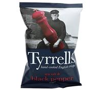Tyrrells | Sea Salt And Black Pepper | 24 x 40G