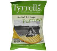 Tyrrells Sea Salt and Cider Vinegar Crisps 40 g (Pack of 24)