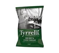 Tyrrells Sea Salt & Cider Vinegar Crisp 150g x 4 (Pack of 4)