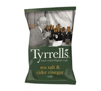 Tyrrells Sea Salt & Cider Vinegar Crisp 150g x 4 (Pack of 4)