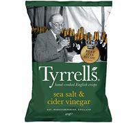 Tyrrells Sea Salt & Cider Vinegar Crisps - 24x40g