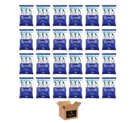 Tyrrells Sharing Crisps | Hand Cooked English Potato Chips, Vegetarian, Gourmet Snack Bags for Parties, Movie Nights, Picnics & Office (Lightly Sea Salted - 40g x 24Pack)