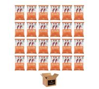 Tyrrells Sharing Crisps | Hand Cooked English Potato Chips, Vegetarian, Gourmet Snack Bags for Parties, Movie Nights, Picnics & Office (Posh Prawn Cocktail Crisps - 40g x 24Pack)