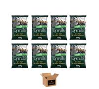 Tyrrells Sharing Crisps | Hand Cooked English Potato Chips, Vegetarian, Gourmet Snack Bags for Parties, Movie Nights, Picnics & Office (Sea Salt & Cider Vinegar, Case of 8 x 150g)