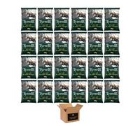 Tyrrells Sharing Crisps | Hand Cooked English Potato Chips, Vegetarian, Gourmet Snack Bags for Parties, Movie Nights, Picnics & Office (Sea Salt & Cider Vinegar - 40g x 24Pack)