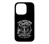 Tyrs Justice Forge Custom Oath Steel Honor Blades Case for iPhone 14 Pro