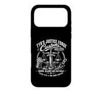 Tyrs Justice Forge Custom Oath Steel Honor Blades Case for iPhone 17 Pro Max