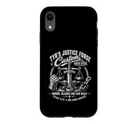 Tyrs Justice Forge Custom Oath Steel Honor Blades Case for iPhone XR