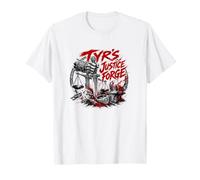 Tyrs Justice Forge Viking Norse Mythology T-Shirt