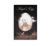 TYRWRHURWEY Angel’s Egg Anime 2 Posters Wall Art Canvas Aesthetic Vintage Poster Decorative Painting Living Room Bed Room Decor 12x18inch(30x45cm) Unframe-style