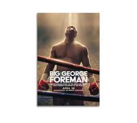 TYRWRHURWEY Big George Foreman Poster Posters Wall Art Canvas Aesthetic Vintage Poster Decorative Painting Living Room Bed Room Decor 16x24inch(40x60cm) Unframe-style