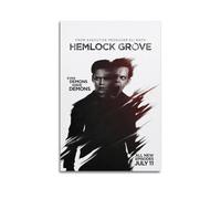 TYRWRHURWEY Hemlock Grove Posters Wall Art Canvas Aesthetic Vintage Poster Decorative Painting Living Room Bed Room Decor 12x18inch(30x45cm) Unframe-style