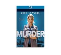 TYRWRHURWEY My Life Is Murder Posters Wall Art Canvas Aesthetic Vintage Poster Decorative Painting Living Room Bed Room Decor 24x36inch(60x90cm) Unframe-style