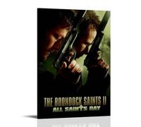 TYRWRHURWEY The Boondock Saints Posters Wall Art Canvas Aesthetic Vintage Poster Decorative Painting Living Room Bed Room Decor 12x18inch(30x45cm) Frame-style