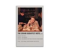 TYRWRHURWEY The Grand Budapest Hotel Posters Wall Art Canvas Aesthetic Vintage Poster Decorative Painting Living Room Bed Room Decor 20x30inch(50x75cm) Unframe-style