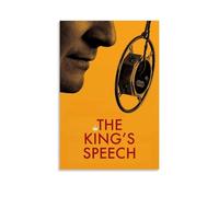 TYRWRHURWEY The King's Speech Posters Wall Art Canvas Aesthetic Vintage Poster Decorative Painting Living Room Bed Room Decor 24x36inch(60x90cm) Unframe-style