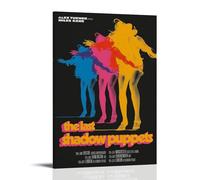 TYRWRHURWEY The Last Shadow Puppets Posters Wall Art Canvas Aesthetic Vintage Poster Decorative Painting Living Room Bed Room Decor 08x12inch(20x30cm) Frame-style