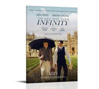 TYRWRHURWEY The Man Who Knew Infinity Posters Wall Art Canvas Aesthetic Vintage Poster Decorative Painting Living Room Bed Room Decor 16x24inch(40x60cm) Frame-style