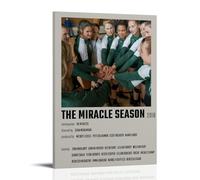 TYRWRHURWEY The Miracle Season Posters Wall Art Canvas Aesthetic Vintage Poster Decorative Painting Living Room Bed Room Decor 16x24inch(40x60cm) Frame-style