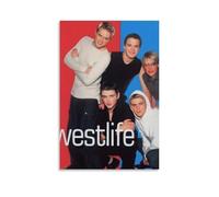 TYRWRHURWEY Westlife Posters Wall Art Canvas Aesthetic Vintage Poster Decorative Painting Living Room Bed Room Decor 20x30inch(50x75cm) Unframe-style