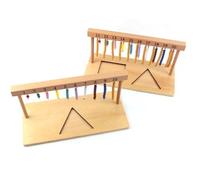 tysdyzgs Montessori 1-20 Bead Stand, Colorful Beaded Children's Color Recognition Mathematics Teaching Aid,Small