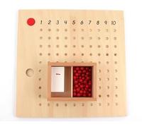 tysdyzgs Montessori Addition Board, Math Teaching AIDS Hand-Eye Coordination Puzzle Games Gifts And Toys,multiplication
