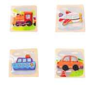 tysdyzgs Montessori Animal Clasp Puzzles, Color Recognition Early Education Daily Life Teaching AIDS,Tools