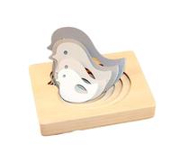 tysdyzgs Montessori Bird Jigsaw Puzzle, A Children's Teaching Aid That Perceives Color And Shape Changes,birds