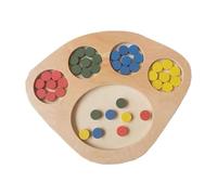tysdyzgs Montessori Color Classification Chessboard, Sensory Teaching Aid Early Education Puzzle Game