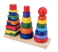tysdyzgs Montessori Columns, Color Recognition Educational Toys Early Education Bedroom Living Room