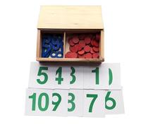 tysdyzgs Montessori Digital Toys, Parent-Child Interactive Children's Mathematics Teaching AIDS for Early Education,Number