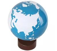 tysdyzgs Montessori Frosted Globe, Children's Toy Gift Geographical Cognition Teaching Aid And Puzzle Game,matte