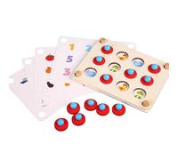 tysdyzgs Montessori Memory Chess, Parent-Child Interactive Children's Memory Game Early Education