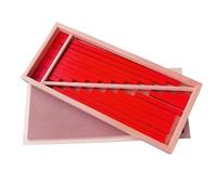 tysdyzgs Montessori Number Sticks, Math Teaching AIDS Color Recognition Children's Toys Game Building Blocks,long sticks