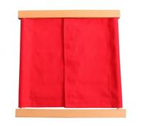 tysdyzgs Montessori Red Hook-Button Clothing Frame, A Daily Life Teaching Aid for Children's Dressing Training