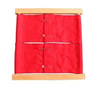 tysdyzgs Montessori Red Pins, Early Education Puzzle Games To Train Hand-Eye Coordination When Dressing
