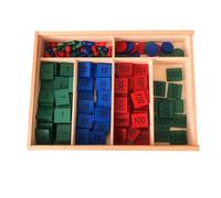 tysdyzgs Montessori Stamp Game, Addition And Subtraction Children's Arithmetic Puzzle Game Teaching AIDS
