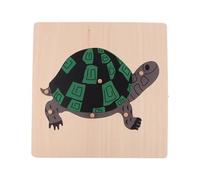 tysdyzgs Montessori Turtle Panels, Early Education Wooden Jigsaw Puzzle Teaching AIDS And Educational Toys