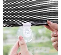 TYSGFA Blackout Roller Blinds Suction Cup Window Roller Curtains Car Sunshade Blinds,Thermal Insulated,UV Protection,for Bedrooms,Living Room,Bathroom,The Office,Easy to Install