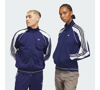Adidas Originals - Zip-up tracksuit Jacket - Tyshawn Track Jacket Dark Blue White Black for Men in Recycled Polyester - Size L - Navy Navy L