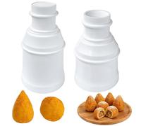 TYSM-CC 2 Pieces 160 g Arancini Maker Mould - Multifunctional Press Mould for Rice Balls, Meatballs, Vegetable Balls and Bento Tools. Ideal for DIY Kitchen Projects, Easy to Use