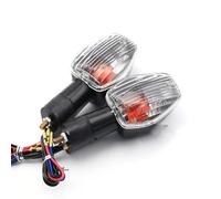 TYSMYXGS 1 Pair Motorcycle Turn Signal Light For H&onda CBR1000RR Fireblade CBR1100XX Super Blackbird CBR125R VTR1000 SP-1 SP-2 Indicators Lamp Turning Indicators(Clear)