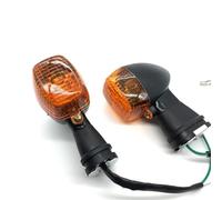 TYSMYXGS 1 Pair Motorcycle Turn Signal Light Indicators For K&awasaki ZR-7S ZRX1200S ZXR250R ZXR250 Front Flashing Lamp Indicator Blinker Parts Turning Indicators(Amber)