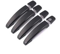TYSMYXGS Car Door Handle Cover Trim Stickers for Chevy for Cruze 2008-2013 for Captiva 2006-2013 Handle Protector Shell Covers Outer Handles Covers(Black)