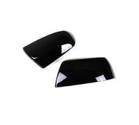 TYSMYXGS Car Rearview Housing Cap For Toyota For Tundra For Crew For Max For Sequoia 2008-2021 Side Door Mirror Wing Shell Cover Door Outside Mirror Cover(Gloss Black)