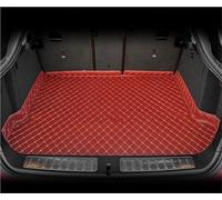 TYSMYXGS Car Trunk Mats For Land For Rover For Discovery 4 Five Seats 2010-2017 High Side Waterproof Rear Cargo Cover Carpet Pad Auto Boot Mats(Wine red)
