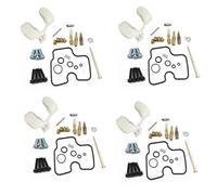 TYSMYXGS Carb Parts Carb Carburetor Repair Kit For H&onda CBR1100XX Super Blackbird CBR1100 XX CBR 1100 1100XX XX Floating Needle Gasket With Float Carburetor Rebuild Repair Kit(Color 1)