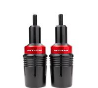 TYSMYXGS Moto Falling Protection Frame Sliders Engine Slider Crash Pad Protectors For MT03 MT07 FZ07 MT09 MT-09/SP MT 03 07 09 2014-2026 Crash Protection(RED,09)